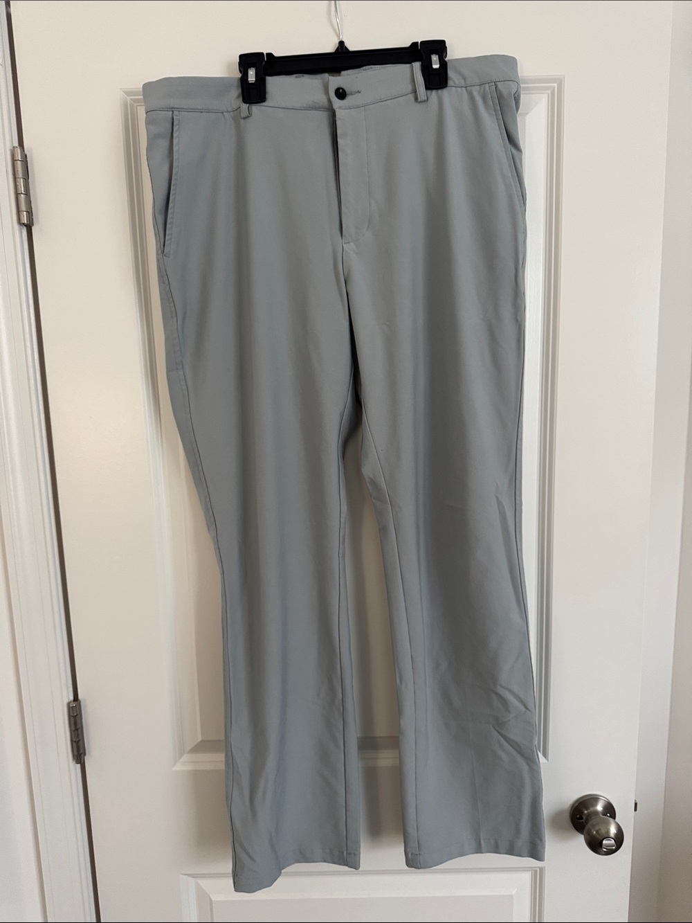 Dunning Light Gray Men's Dress Pants